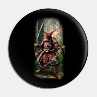 Exclusive Hand Drawn Samurai Ant | Samurai Collection Item-16 (Ant) | by Rendigart Studio Pin