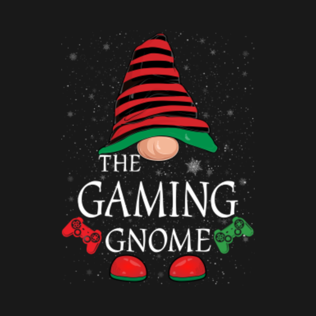 Discover Gaming Gnome Family Matching Christmas Funny Gift Pajama - Gnome Christmas - T-Shirt