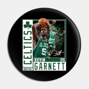 Kevin Garnett The Big Ticket Basketball Signature Vintage Retro 80s 90s Bootleg Rap Style Pin