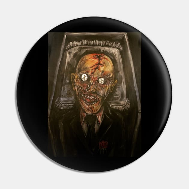 Funeral Pin by Narcissist Artwork