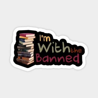 i read banned books Magnet