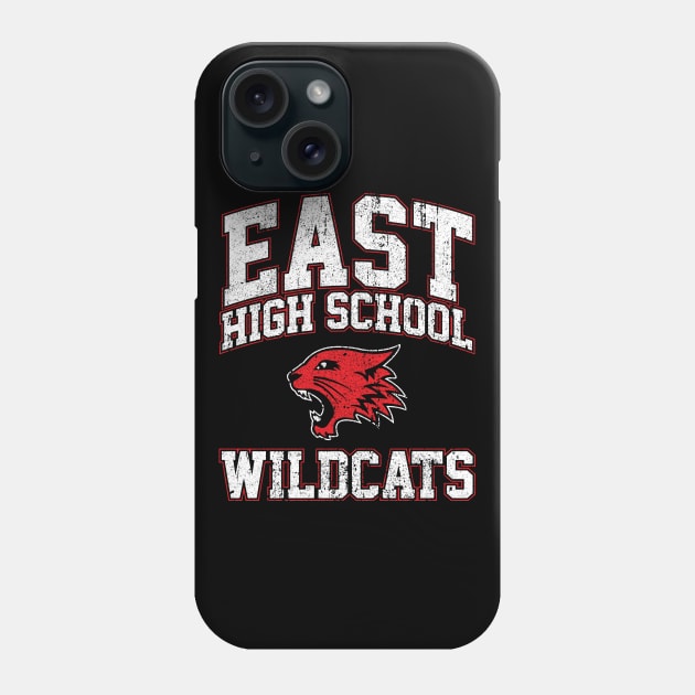 East High School Wildcats Phone Case by huckblade