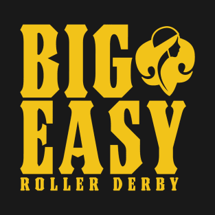 Big Easy Roller Derby square logo T-Shirt