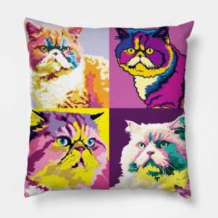 Selkirk Rex Pop Art - Cat Lover Gift Pillow