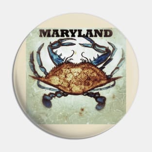 Maryland Crabs Pin