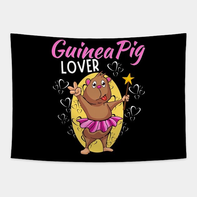 Guinea Pig Lover Tapestry by Ashley-Bee