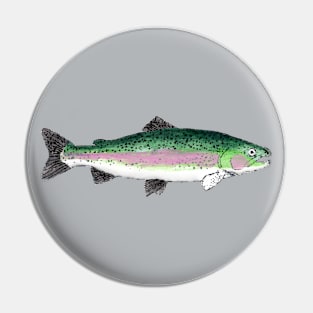 Rainbow Trout Pin