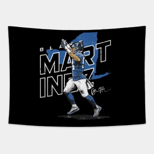 Blake Martinez New York G Player Map Tapestry