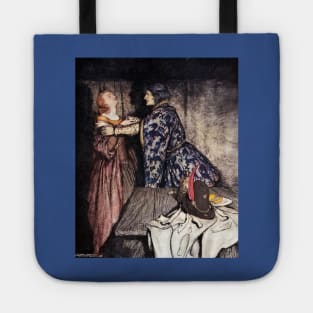 Tristan and Isolde - Arthur Rackham Tote