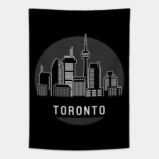 Toronto Ontario Canada Skyline Tapestry