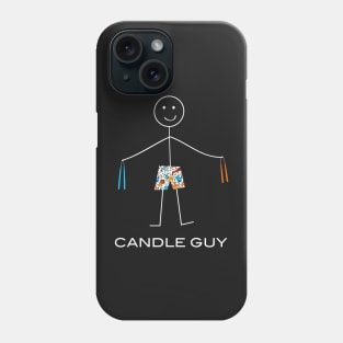 Funny Mens Candle Guy Phone Case