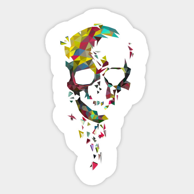 Skull Geometric Lowpoly Digital Art Illustration Arts Vector Arts
