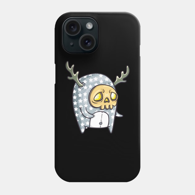 Skeleton in pajamas Phone Case by katanya78