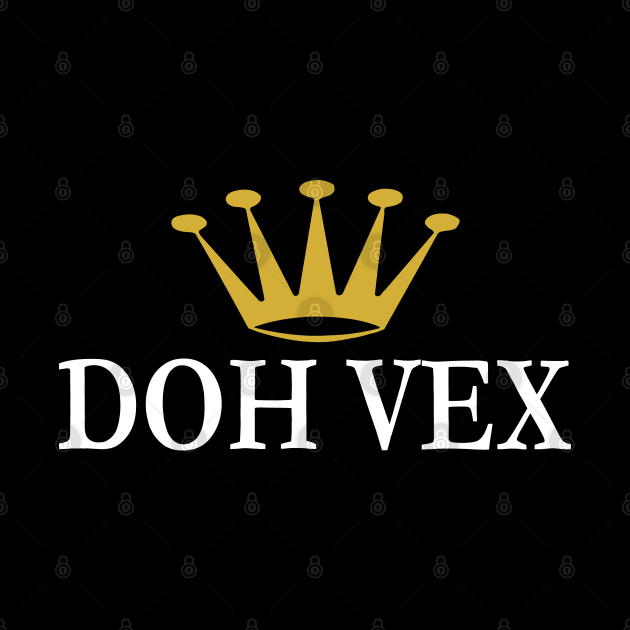 DOH VEX - IN WHITE - FETERS AND LIMERS – CARIBBEAN EVENT DJ GEAR by FETERS AND LIMERS