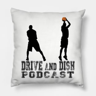 Drive and Dish NBA Podcast Pillow