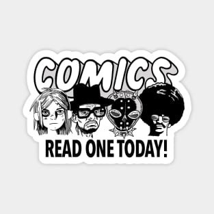 Comics Read One Today (Kayfabe Edit.) Magnet