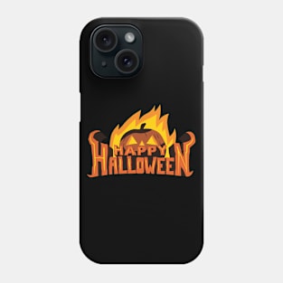 Happy Halloween - pumpkins Phone Case