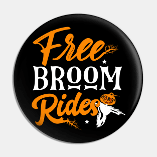 Free Broom Ride Pin