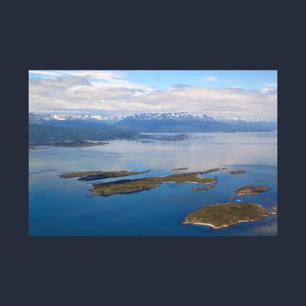 The Beagle Channel Aerial by Carole-Anne