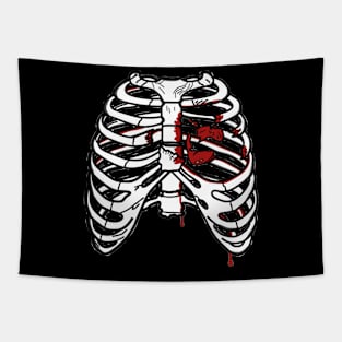 Bloody Rib Cage Tapestry