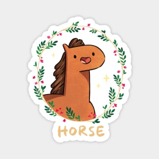 Horse. Magnet