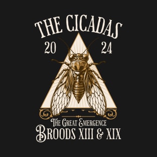 Cicadas 2024 - Brood XIX Brood XIII - Funny Cicada Lover T-Shirt