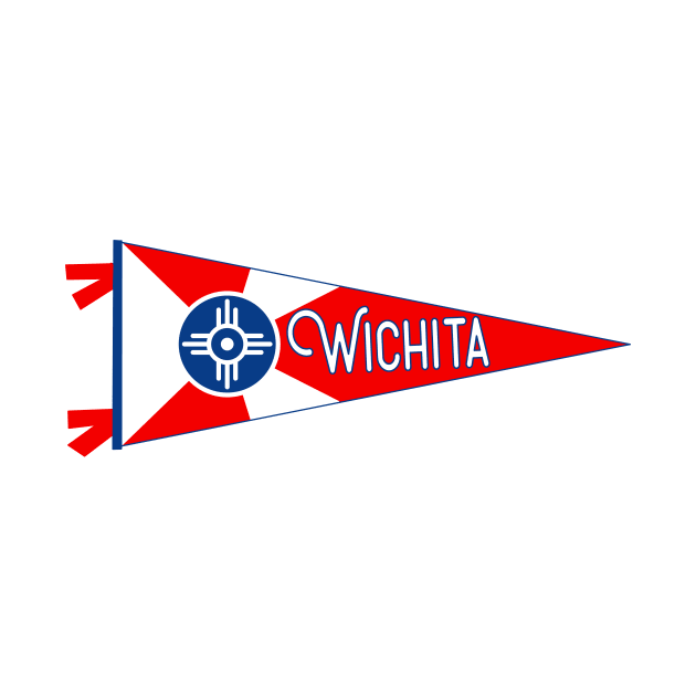 Wichita Flag Pennant by zsonn