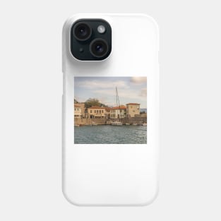 Sailboat of Castle of  Nafpaktos Phone Case