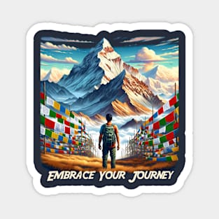 Embrace Your Journey Magnet