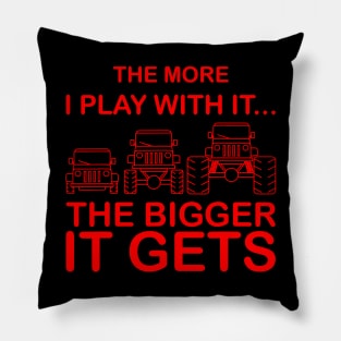 Cool The More I Play Pillow