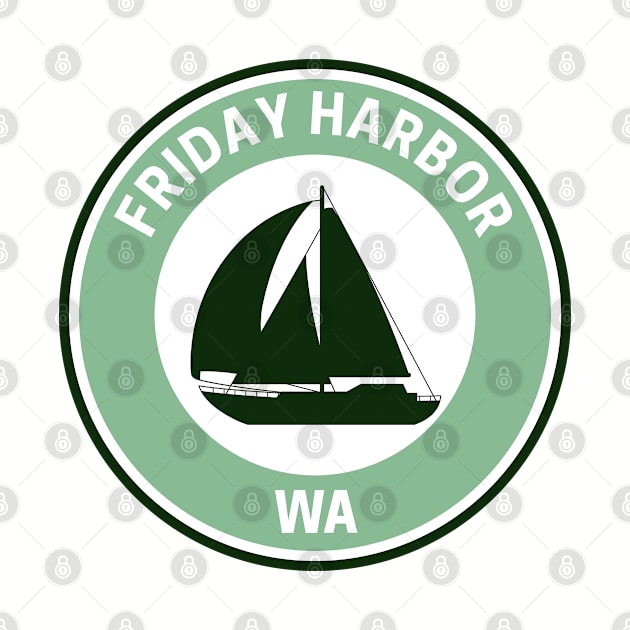 Vintage Friday Harbor Washington by fearcity