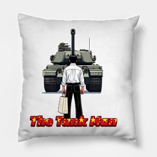 Tank Man Pillow