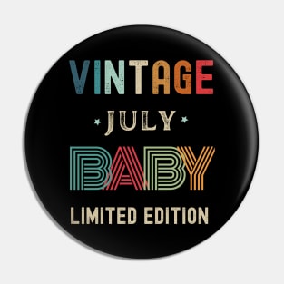 July Birthday Gift Pin