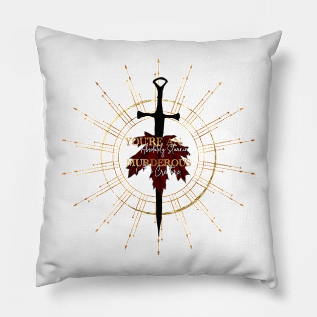 FBAA Stunning Murderous Creature Pillow by SSSHAKED