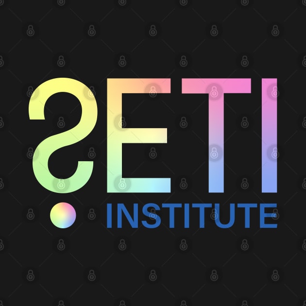 Search For Extraterrestrial Intelligence (SETI) Logo by ScienceCorner