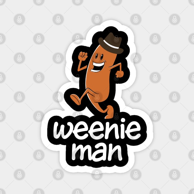 Weenie Man Magnet by KellyCollDesigns