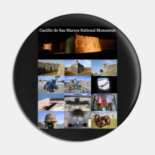 Castillo de San Marcos collage Pin