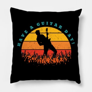 Have a guitar day! Pillow