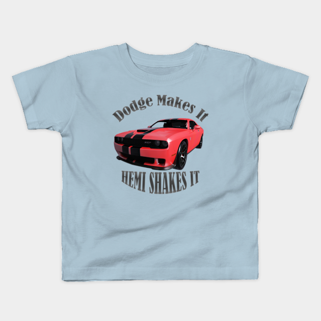 Dodge Challenger Red Srt Dodge Challenger Kids T Shirt Teepublic