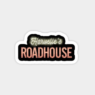 HARVELLE'S ROADHOUSE SPN (YELLOW) Magnet