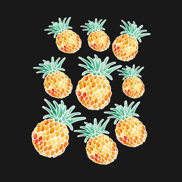 Pineapples by GroovyArt