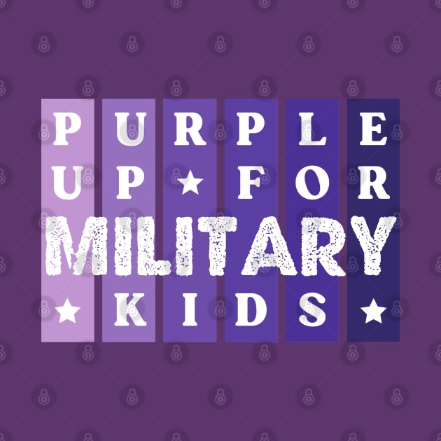 Purple Up For Military Kids by UrbanCult