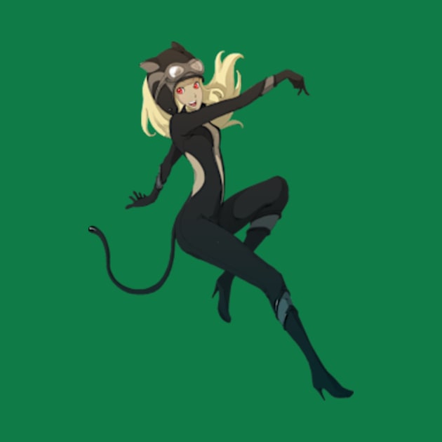 Gravity Rush - Spy Kat Destiny of Spirits Colab by Gekidami