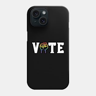 Gay Vote Lgbt Political Election Campaign Voter Phone Case