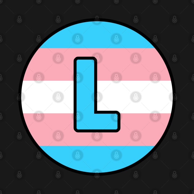 Letter L Trans flag by LiquidLine