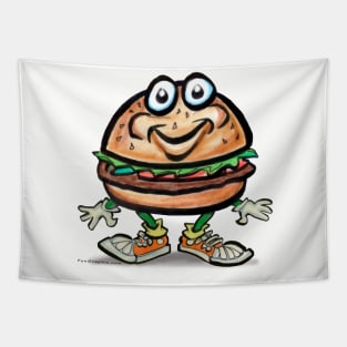 Hamburger Dude Tapestry