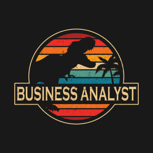 Business Analyst Dinosaur T-Shirt