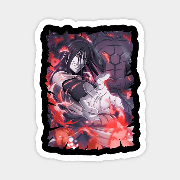 OROCHIMARU MERCH VTG Magnet by kuzza.co