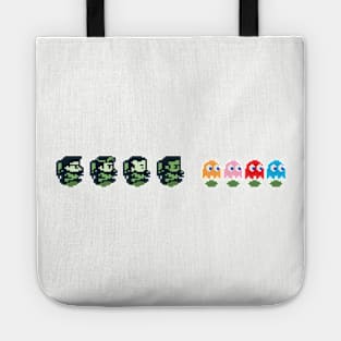 Ghostbusters 2 vs Pac Men Ghost Tote