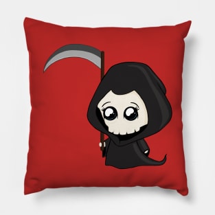 Cute Grim Reaper #2 Pillow